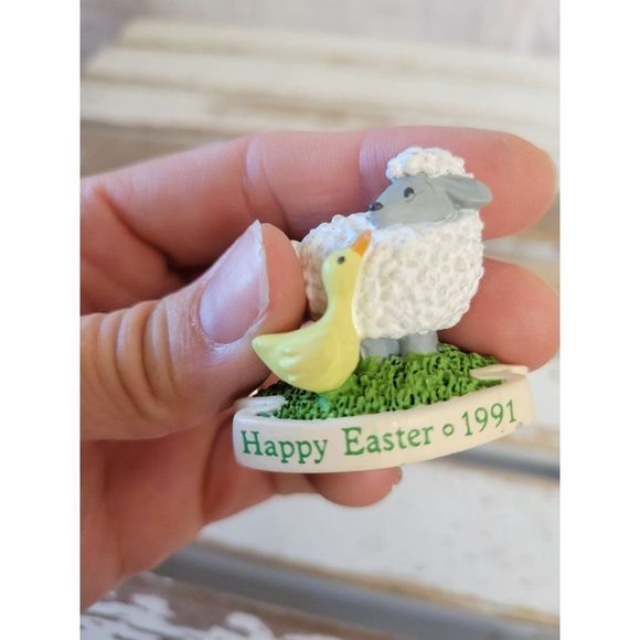 Chick duck mini easter figurine village ornament - Picture 5 of 6